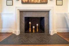 Carrara Marble Fireplace