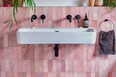 pinkbathroomsink