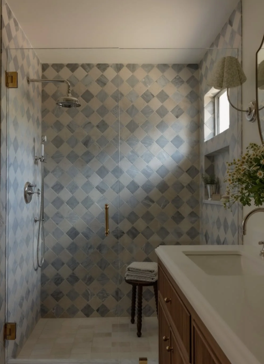 checkerboard wall tile trend 2026